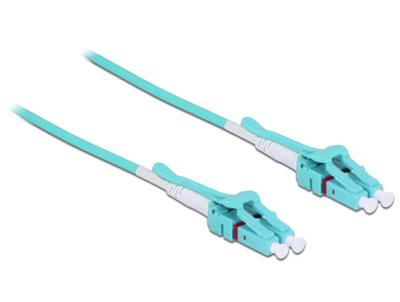  Delock Cable Optical Fibre LC > LC Multimode OM3 Uniboot 1 m