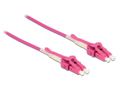  Delock Cable Optical Fibre LC > LC Multimode OM4 Uniboot 1 m