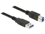   Delock Cable USB 3.0 Type-A male > USB 3.0 Type-B male 5.0 m black 