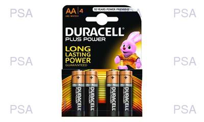 'Duracell MN1500B4 Plus Power AA - 4 Pack