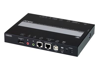 1-Local/Remote Share Access Single Port 4K DisplayPort KVM over IP Switch