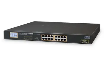 16-Port 10/100/1000T 802.3at PoE Switch