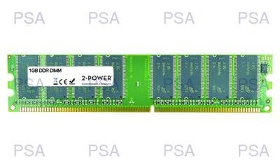 2-Power 1GB 400MHz DDR Non-ECC CL3 DIMM 2Rx8 ( DOŽIVOTNÍ ZÁRUKA )