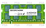 2-Power 2GB PC2-5300S 667MHz DDR2 CL5 SoDIMM 2Rx8 (DOŽIVOTNÍ ZÁRUKA)