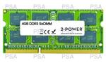 2-Power 4GB MultiSpeed 1066/1333/1600 MHz DDR3 SoDIMM 2Rx8 (1.5V / 1.35V) (DOŽIVOTNÍ ZÁRUKA)