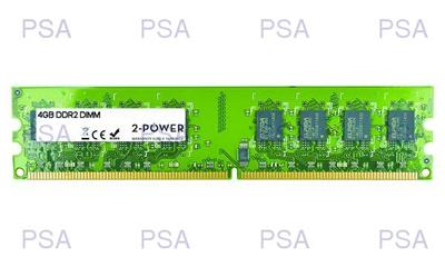 2-Power 4GB PC2-6400U 800MHz DDR2 Non-ECC CL6 DIMM 2Rx8 ( DOŽIVOTNÍ ZÁRUKA )