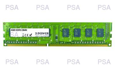 2-Power 4GB PC3-10600U 1333MHz DDR3 CL9 Non-ECC DIMM 2Rx8 ( DOŽIVOTNÍ ZÁRUKA )