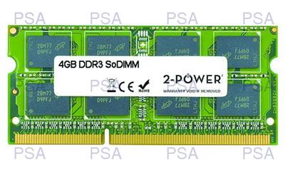 2-Power 4GB PC3-8500S 1066MHz DDR3 CL7 SoDIMM 2Rx8 (DOŽIVOTNÍ ZÁRUKA)