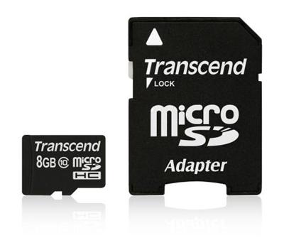 8GB MicroSDHC CARD (Class10) paměťová karta