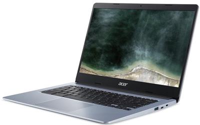 Acer Chromebook 14 (CB314-1H-C1SU) Celeron N4100/4GB+N/A/eMMC 64GB+N/A/HD Graphics/14" HD matný/BT/Google Chrome/Silver