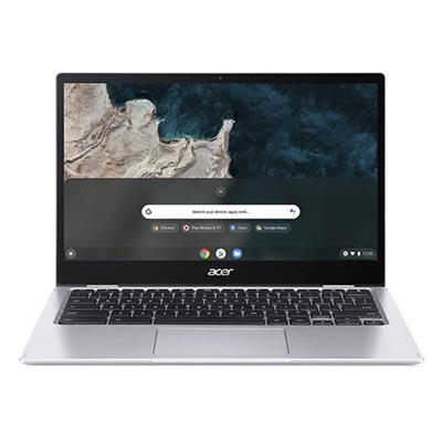 Acer Chromebook Spin 513 (CP513-1H-S8Q0) QS SC7180/8GB+N/A/64GB eMMC+N/A/Adreno 618 GPU/13,3" FHD IPS MT/Chrome/Silver