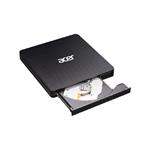 Acer Portable DVD Writer USB-C | Read: 24X/ DVD-ROM Read: 8X | Burn speed: CD-R: 24X CD-RW: 16X ,DVD-R,8X,DVD-RW 6X