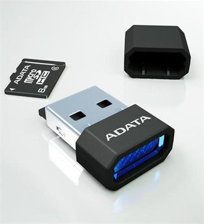 ADATA Micro SDHC karta 16GB UHS-I Class 10 + USB čtečka v3, Premier