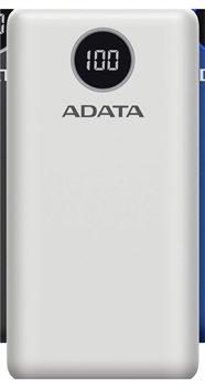 ADATA P20000QCD Power Bank 20000mAh bílá