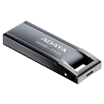 ADATA UR340,64GB,Flash Disk,USB 3.2,kovový,černý