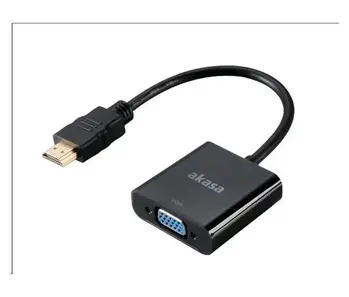 AKASA Adaptér HDMI na VGA, 20cm