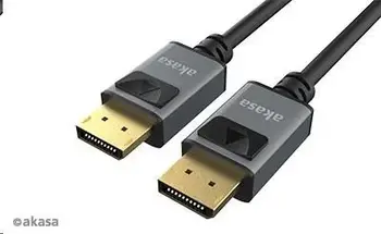 AKASA kabel DisplayPort na DisplayPort v1.4,8K@60Hz,5K@60Hz,4K@144Hz,2m