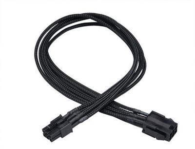 AKASA kabel prodlužovací FLEXA V6/ prodloužení napájecího 6pin kabelu pro VGA/ 40cm