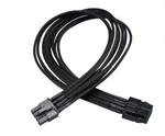 AKASA kabel prodlužovací FLEXA V8/ prodloužení napájecího 8pin kabelu pro VGA/ 40cm