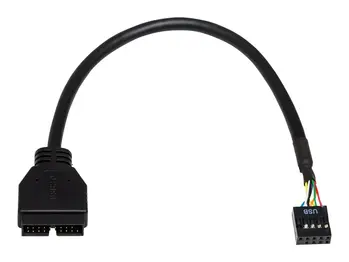 Akyga Adapter USB 3.0 to USB 2.0 for motherboards,20cm