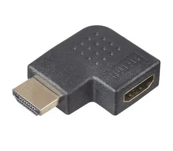 AKYGA konvertor HDMI-M/HDMI-F,90°,černý