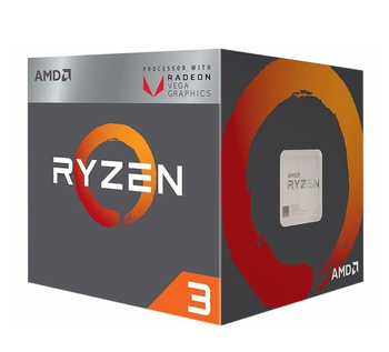 AMD cpu Ryzen 3 3200G AM4 Box (4core, 4x vlákno, 3.6GHz / 4.0GHz, 4MB cache, 65W), Radeon Vega 8, chladič Wraith Stealt