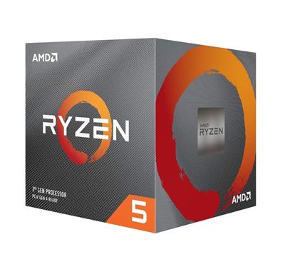 AMD cpu Ryzen 5 3500X Box AM4 (6core, 6x vlákno, 3.6GHz / 4.1GHz, 32MB cache, 65W), chladič Wraith Stealth