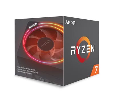 AMD cpu Ryzen 7 2700 Box AM4 (8core, 16x vlákno, 3.2GHz / 4.1GHz, 16MB cache, 65W), chladič Wraith Spire