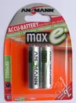 Ansmann akumulátor AA NiMH 2500 mAh (2 ks) maxE+