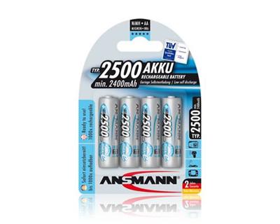 Ansmann akumulátor AA NiMH 2500 mAh (4 ks) maxE