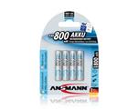 Ansmann akumulátor AAA NiMH 800 mAh (4 ks) maxE