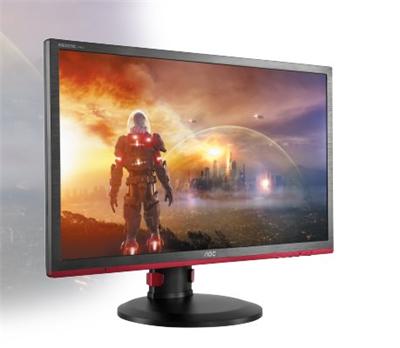 AOC LCD G2460PF 24"wide LED/1920x1080/80mil:1/1ms/DP/HDMI/4xUSB/pivot/repro