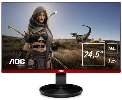 AOC LCD herní G2590FX 24,5" FreeSync/1920x1080@144Hz/1ms/20m:1/VGA/2xHDMI//DP/