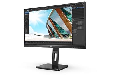 AOC LCD Q27P2Q 27" IPS/2560x1440@75Hz/4ms/300cd/50M:1/VGA/HDMI/DP/4xUSB/Pivot/Repro/VESA