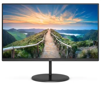 AOC LCD U27V4EA 27" IPS 4K/3840x2160@60Hz/4ms/350cd/1000:1/20mil:1/2xHDMI/DP/VESA/repro/bezrámečkový