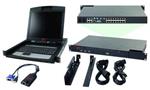 APC 2X1X16 IP KVM with APC 17" Rack LCD and USB VM Server Module Bundle