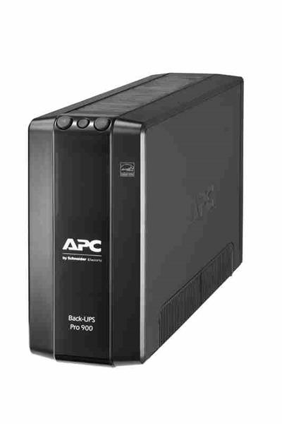 APC Back-UPS Pro 900VA (540W) 6 Outlets IEC AVR LCD Interface