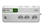 APC Essential SurgeArrest 6 outlets with 5V, 2.4A 2 port USB charger, 230V Germany