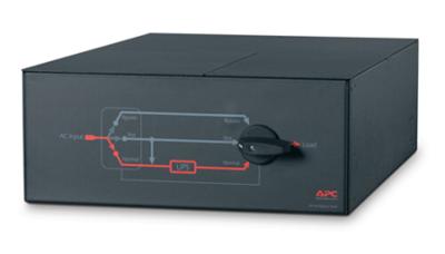 APC Service Bypass Panel- 230V; 100A; MBB; Hardwire input; (3) 30A Hardwire Outp