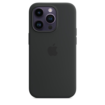 Apple iPhone 14 Pro Silicone Case with MS - Midnight