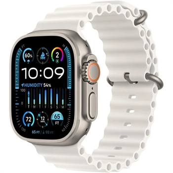 Apple Watch Ultra 2/49mm/Titan/Sport Band/White Ocean