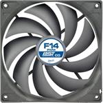 ARCTIC F14 PWM PST CO ventilátor, 140 x 140 x 27 mm, double ball bearing, 4pin, 12V 