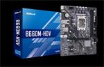 ASROCK B660M-HDV (intel 1700, 2xDDR4 5066MHz, 4xSATA3, 2x M.2, HDMI+DPort +VGA, 1xGLAN, mATX)