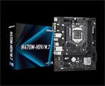 ASROCK H470M-HDV/M.2 (intel 1200, H470, 4xDDR4 2933MHz, PCIE+M.2, VGA+HDMI +DVI, 6xSATA3, USB3.2, 7.1, GLAN, mATX)