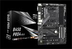 ASROCK MB B450 PRO4 R2.0 (AM4, amd B450, 4xDDR4 3200, 6xSATA3, 7.1, VGA+HDMI +DPort, USB3.1, ATX)