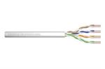 ASSNET250 CAT 6 U-UTP instalační kabel, drát, délka 305 m, Papírový box, AWG 23/1, PVC barva šedá