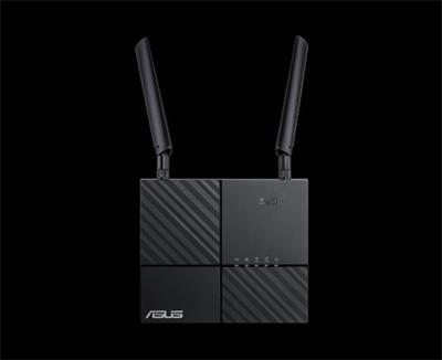 ASUS 4G-AC53U, AC750 Dvoupásmový LTE Wi-Fi modemový router s rodičovskou kontrolou a samostatnou sítí pro hosty