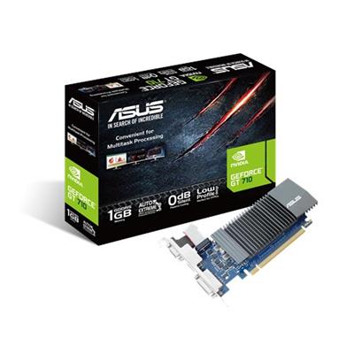 ASUS GT710-SL-1GD5 - 1GB GDDR5 (32 bit), HDMI, DVI, D-SUB