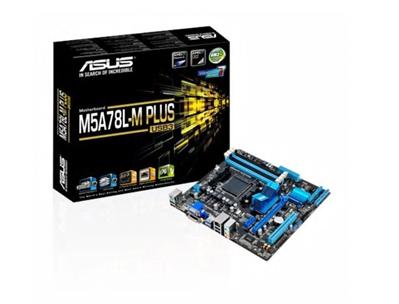 ASUS M5A78L-M PLUS/USB3, AM3+, AMD 760G, 4xDDR3, 1xPCIe16, GL,, DVI/D-Sub/HDMI, USB3.0, mATX