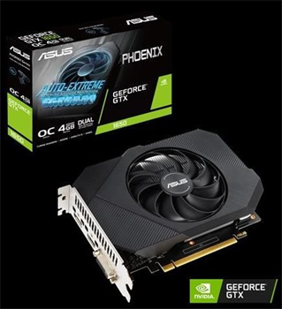 ASUS nVidia GTX 1650 OC 4GB GDDR6,1xDP,1xHDMI,1xDVI